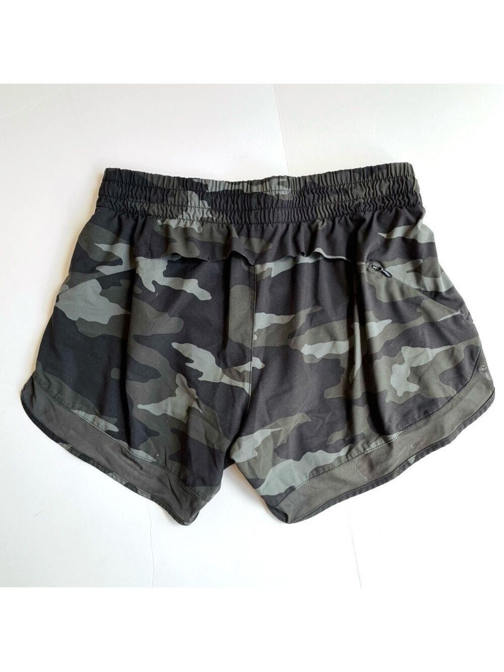 Athleta Printed Mesh Racer Run Shorts - Picture 6 of 9